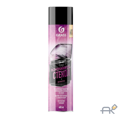 Средство GRASS Размораживатель стекол аэрозоль 400мл (110539)